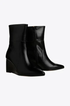 Stiefeletten mit Keilabsatz