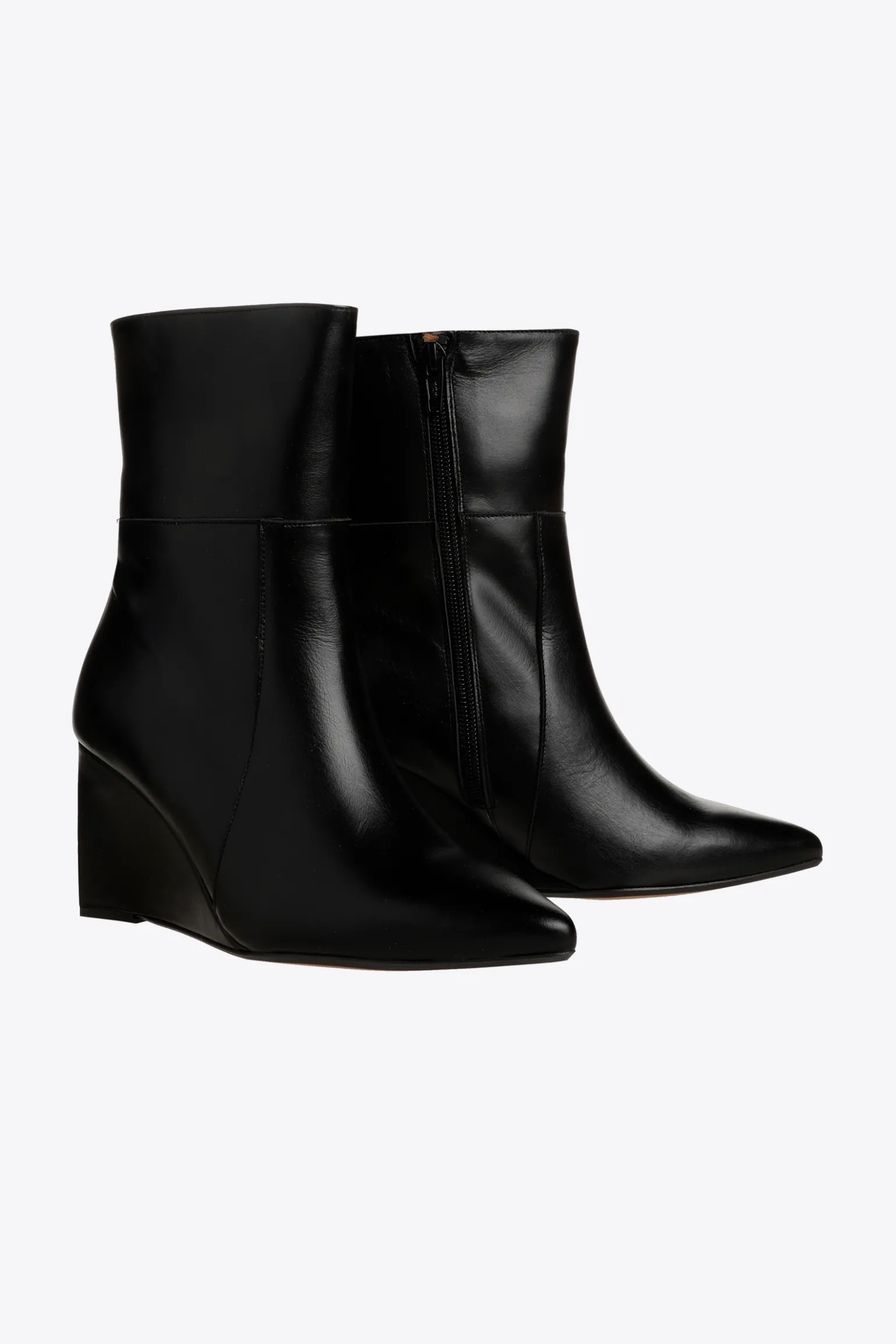 Stiefeletten mit Keilabsatz
