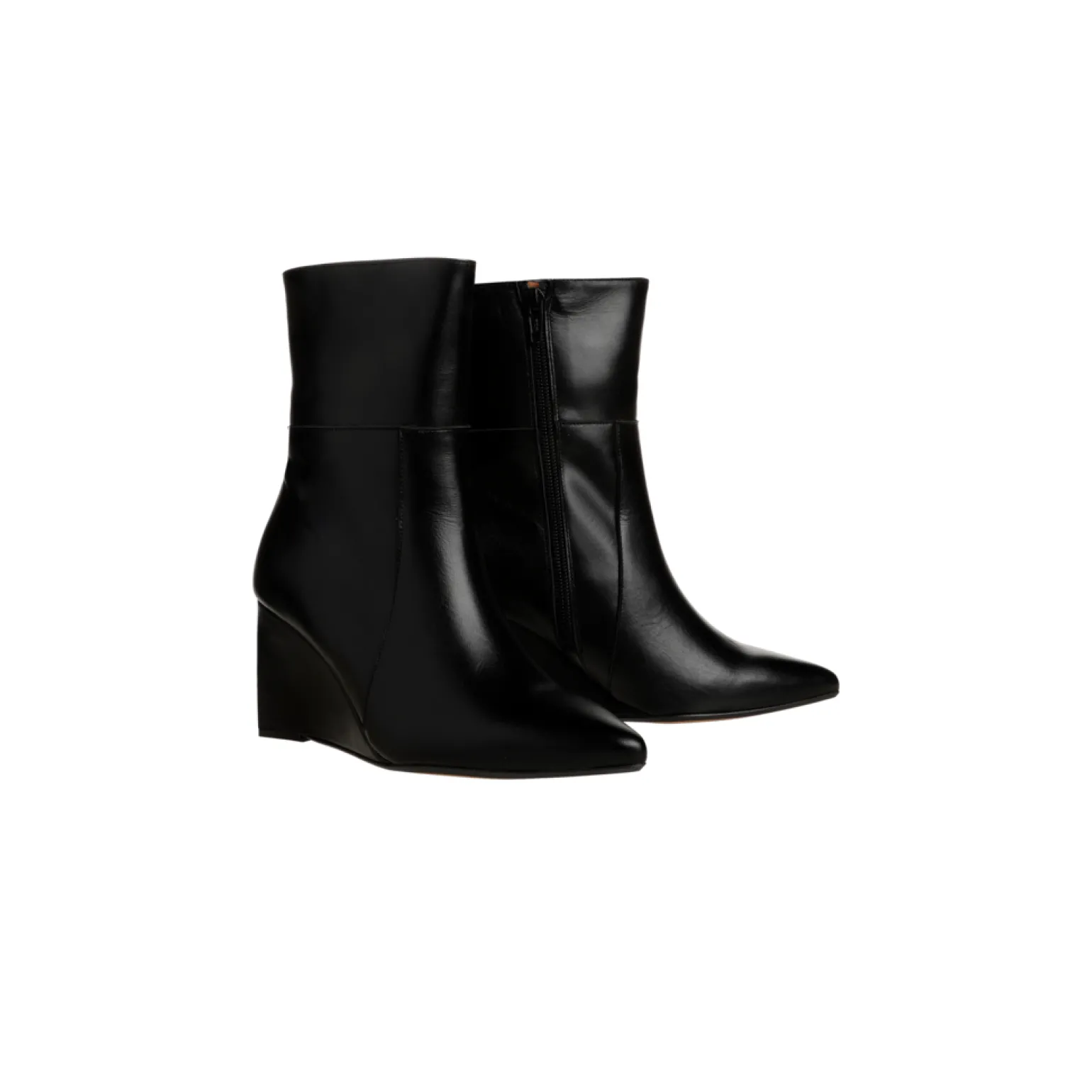 Stiefeletten mit Keilabsatz