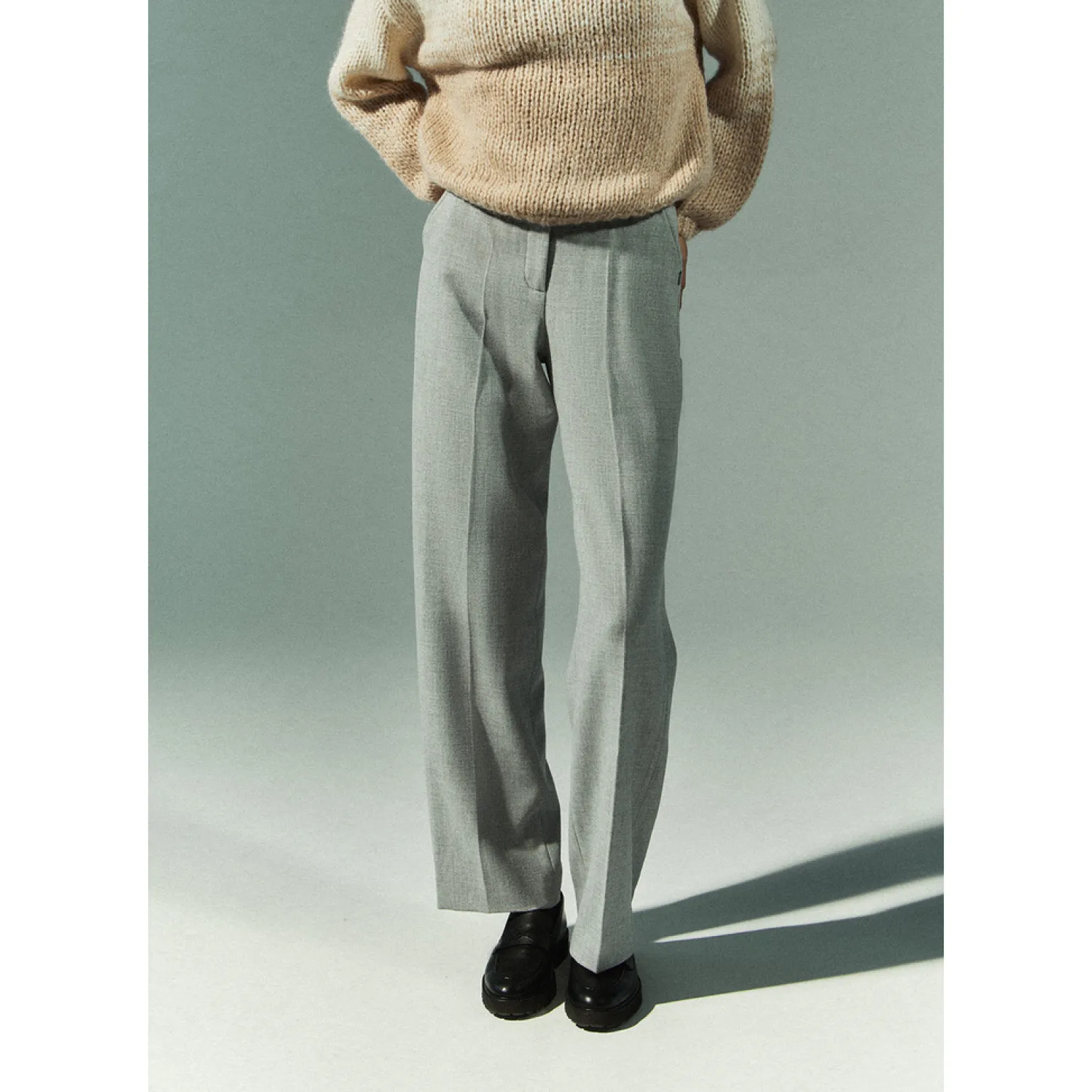 Stilvolle Hose mit weitem Bein