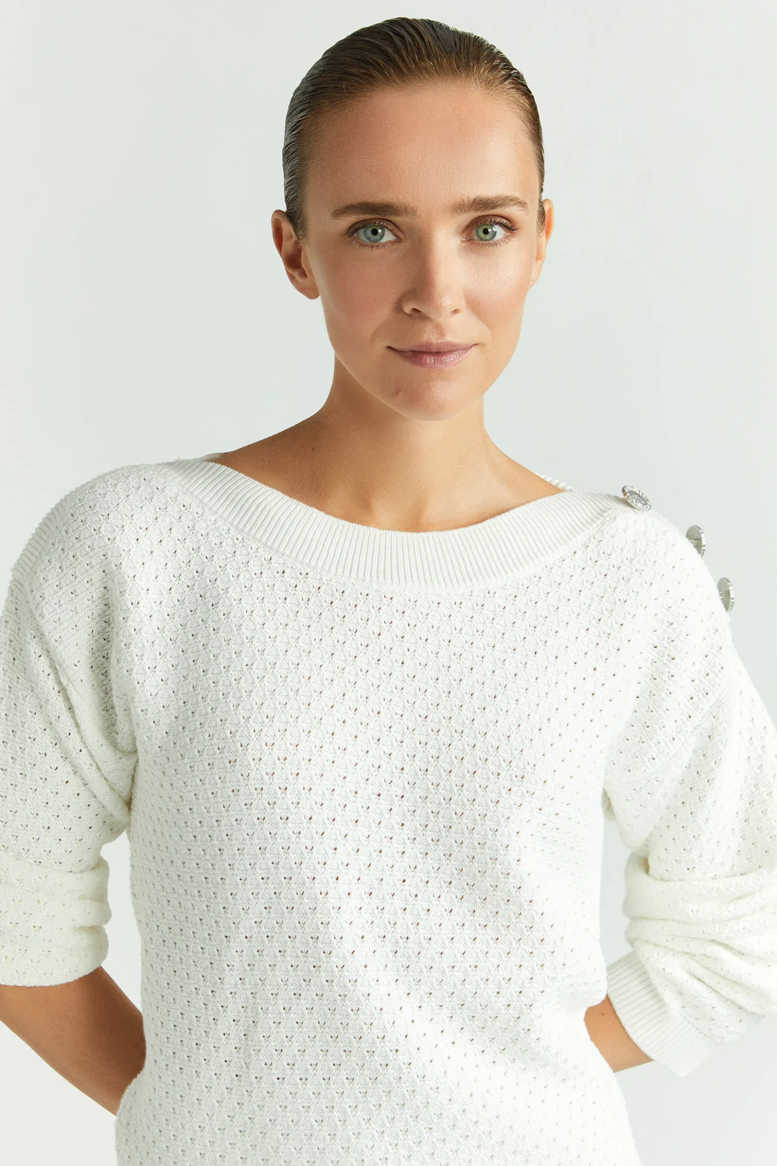 Strickpullover mit Fantasiemuster