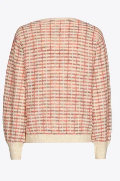 Strickpullover mit Rauten