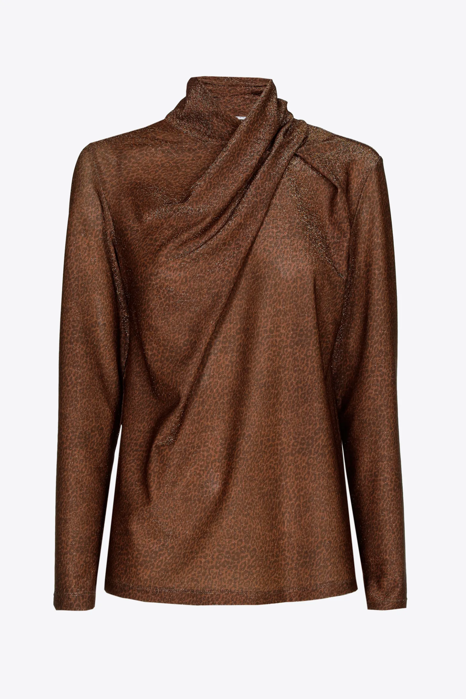 T-Shirt mit Leopardenmuster