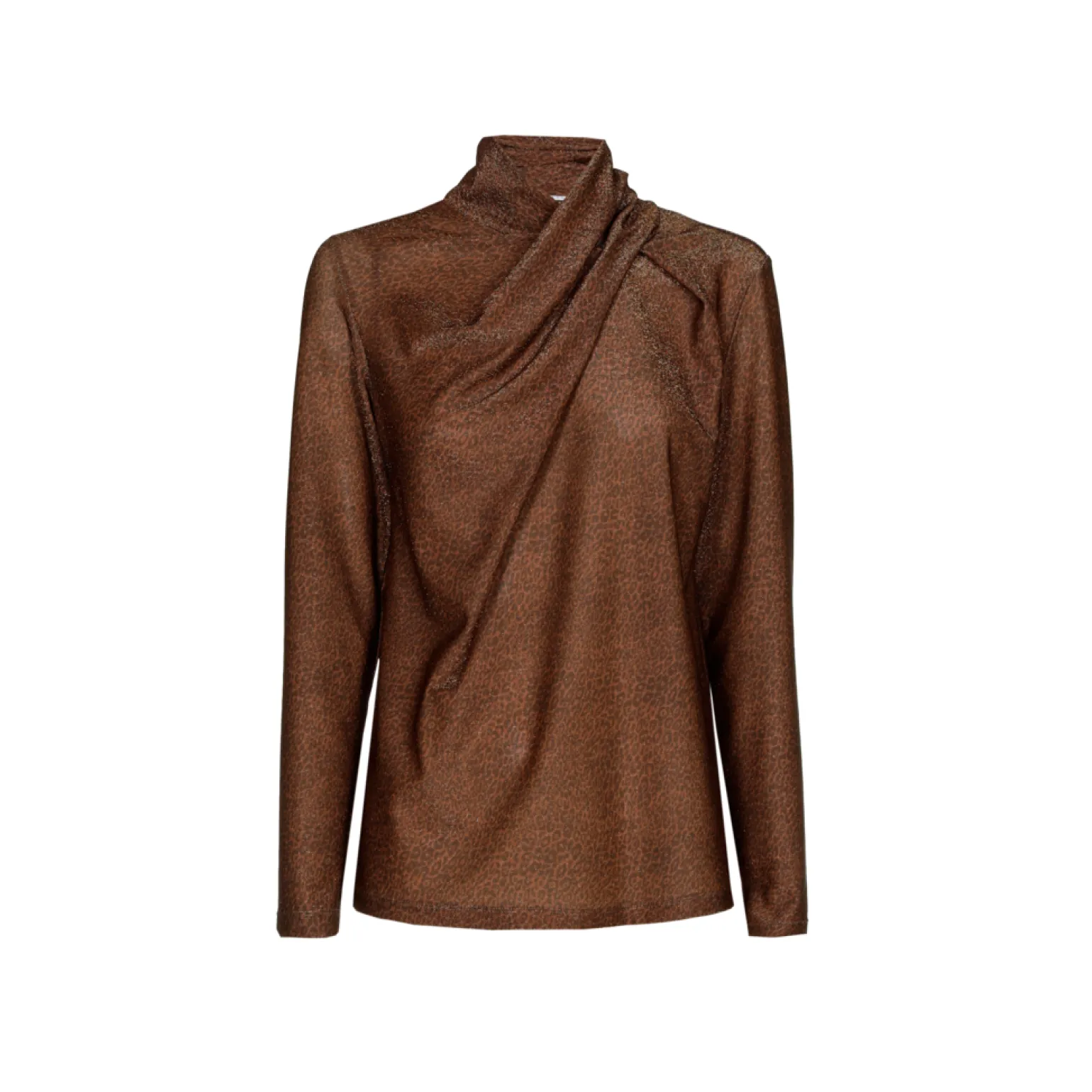 T-Shirt mit Leopardenmuster