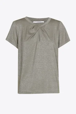 T-Shirt mit Lurex