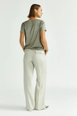 T-Shirt mit Lurex