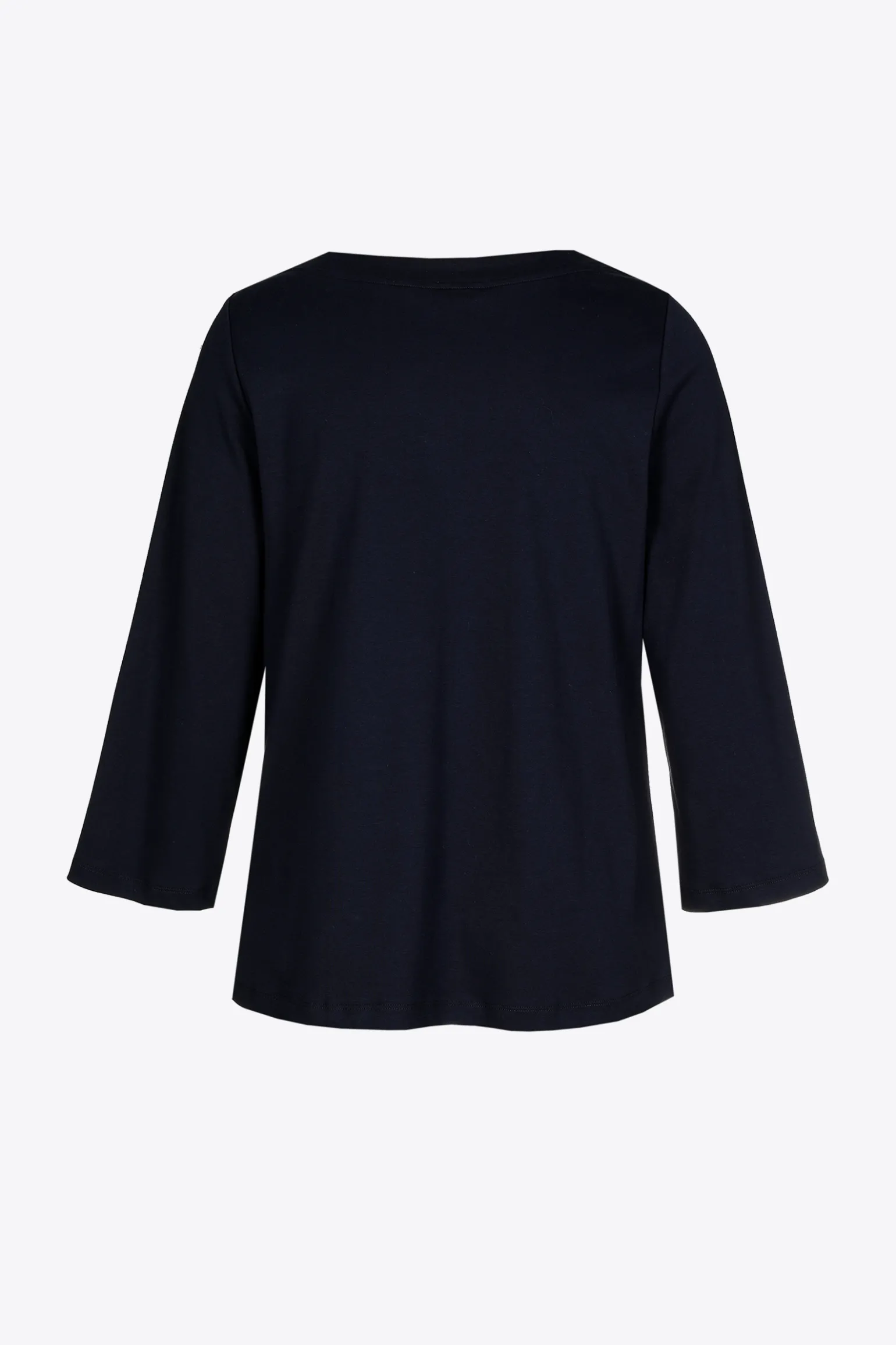 T-Shirt mit U-Boot-Ausschnitt