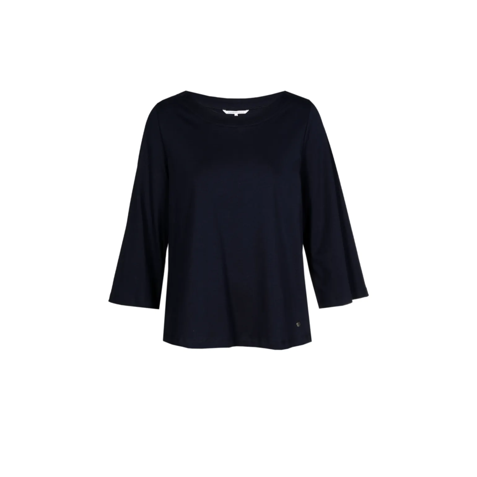T-Shirt mit U-Boot-Ausschnitt