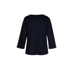 T-Shirt mit U-Boot-Ausschnitt
