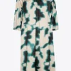 Weich fallendes Midikleid
