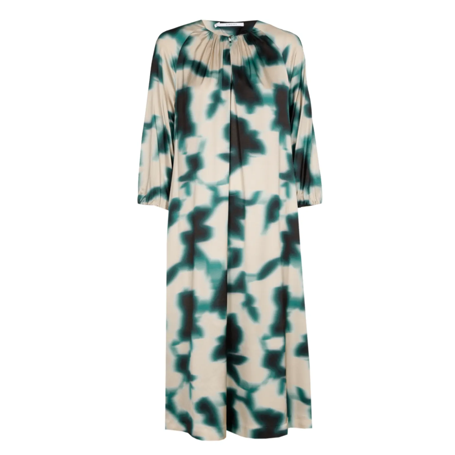 Weich fallendes Midikleid