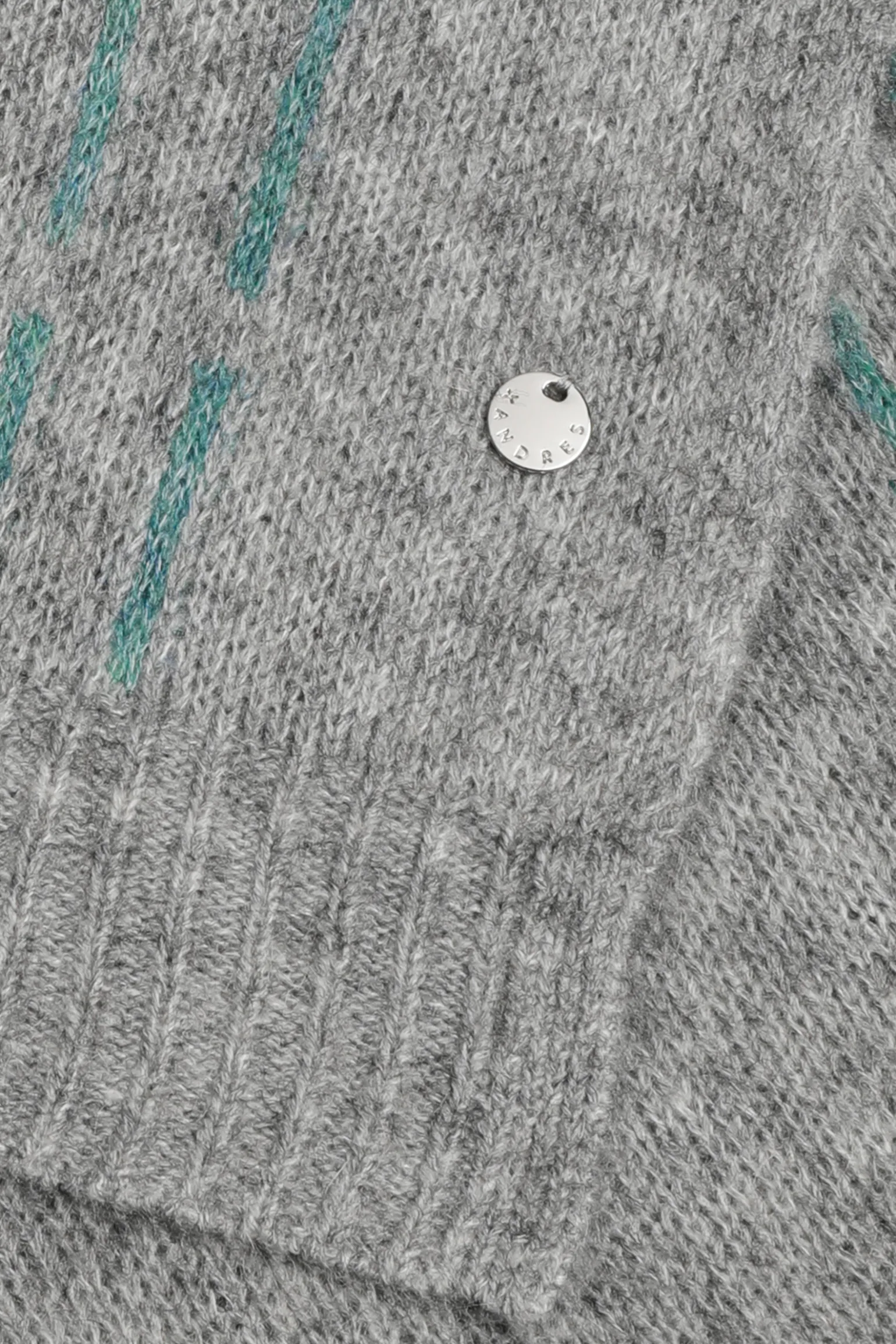 Weicher Schal mit Mohair-Anteil