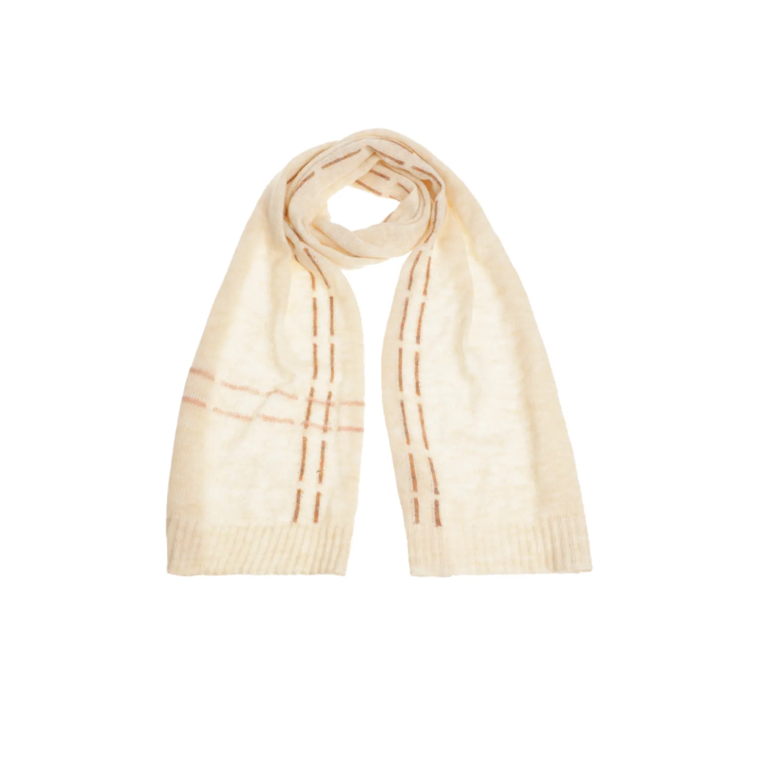 Weicher Schal mit Mohair-Anteil