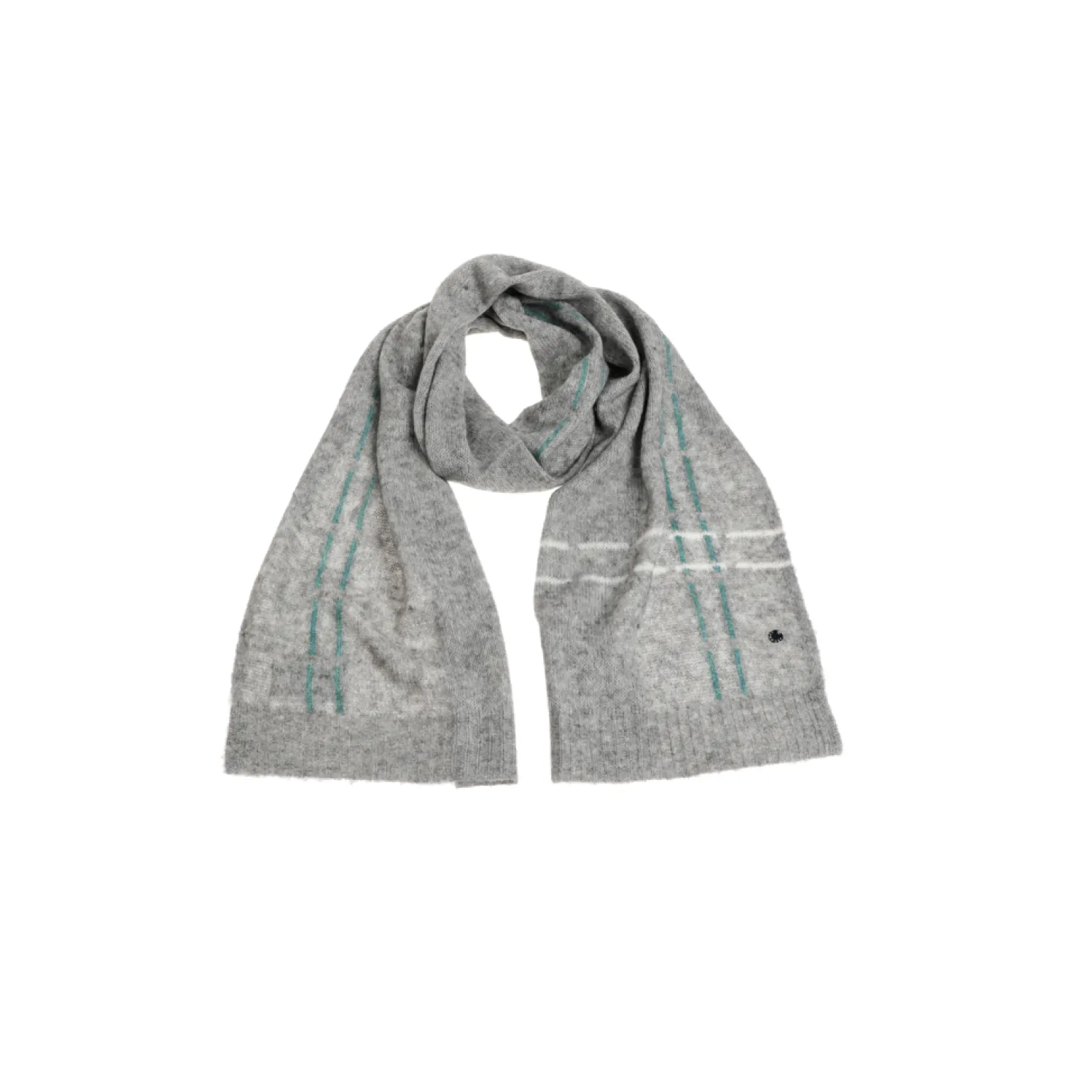 Weicher Schal mit Mohair-Anteil