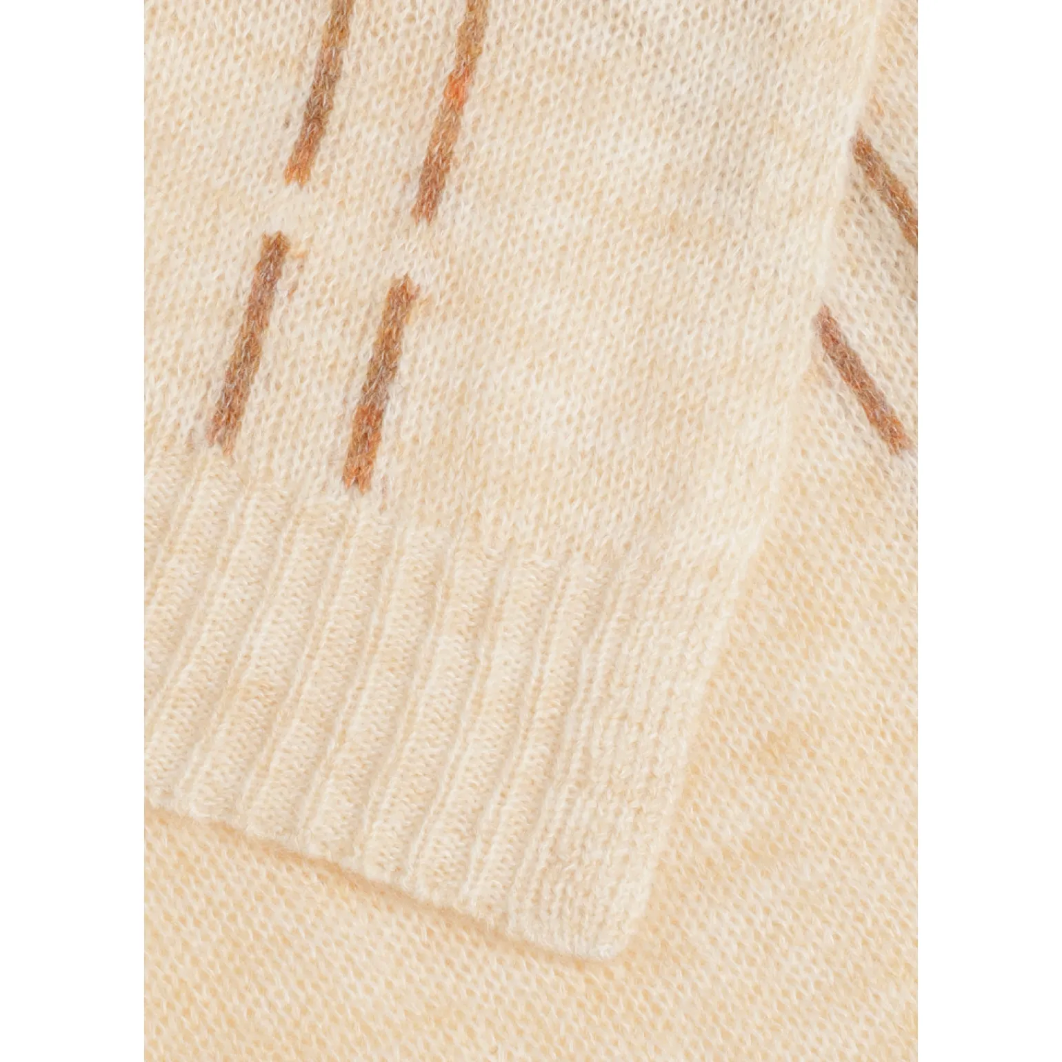Weicher Schal mit Mohair-Anteil