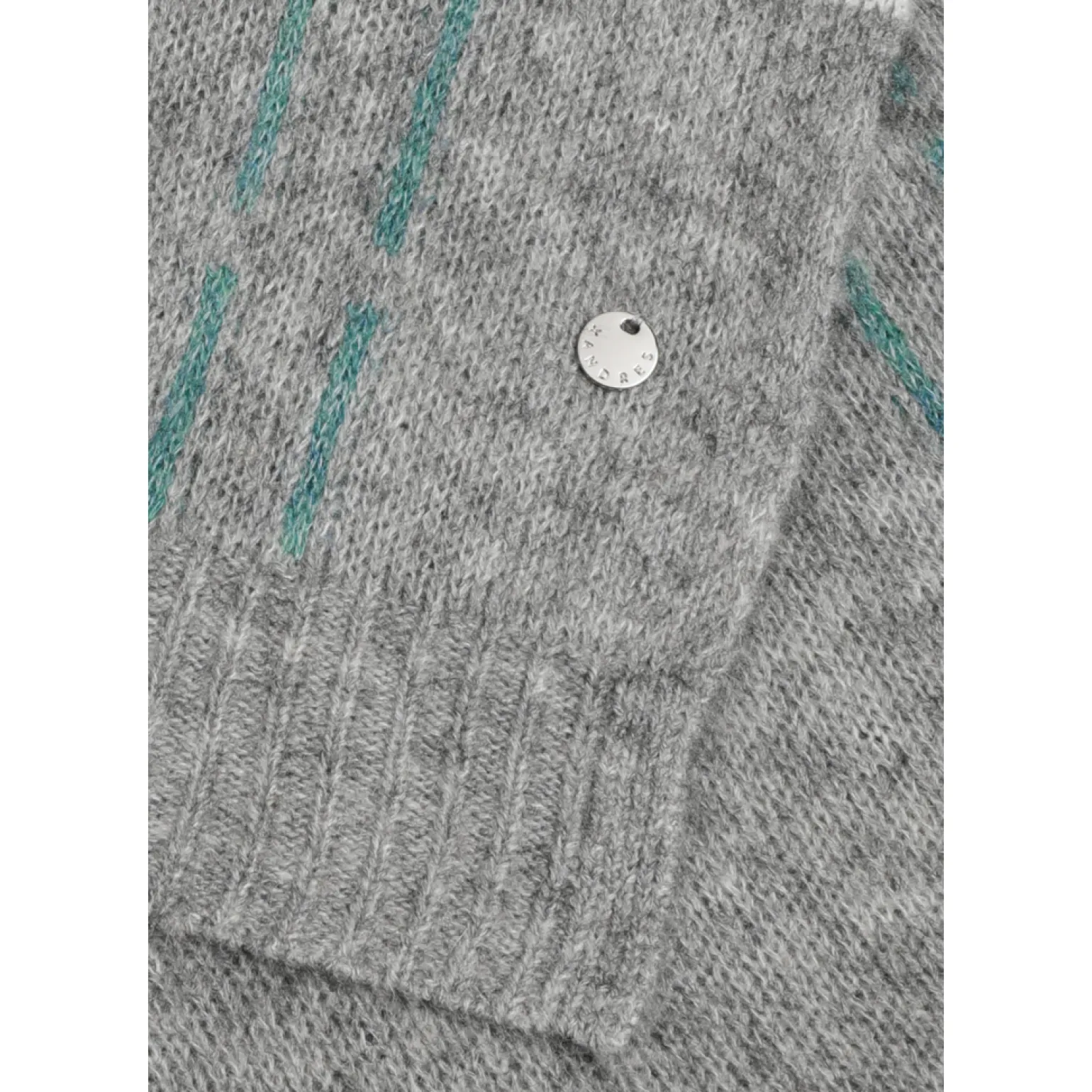 Weicher Schal mit Mohair-Anteil