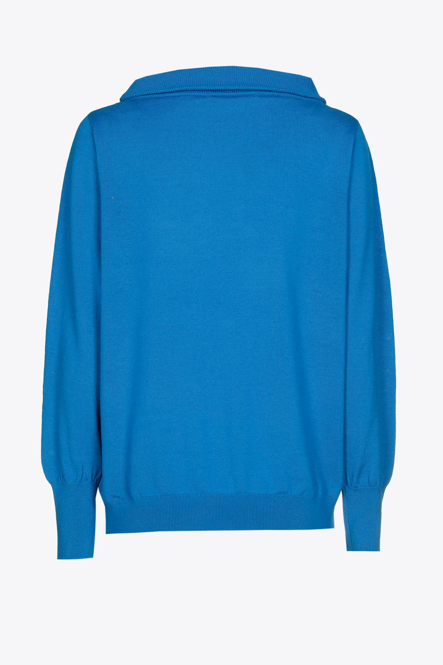 Wollpullover mit U-Boot-Ausschnitt