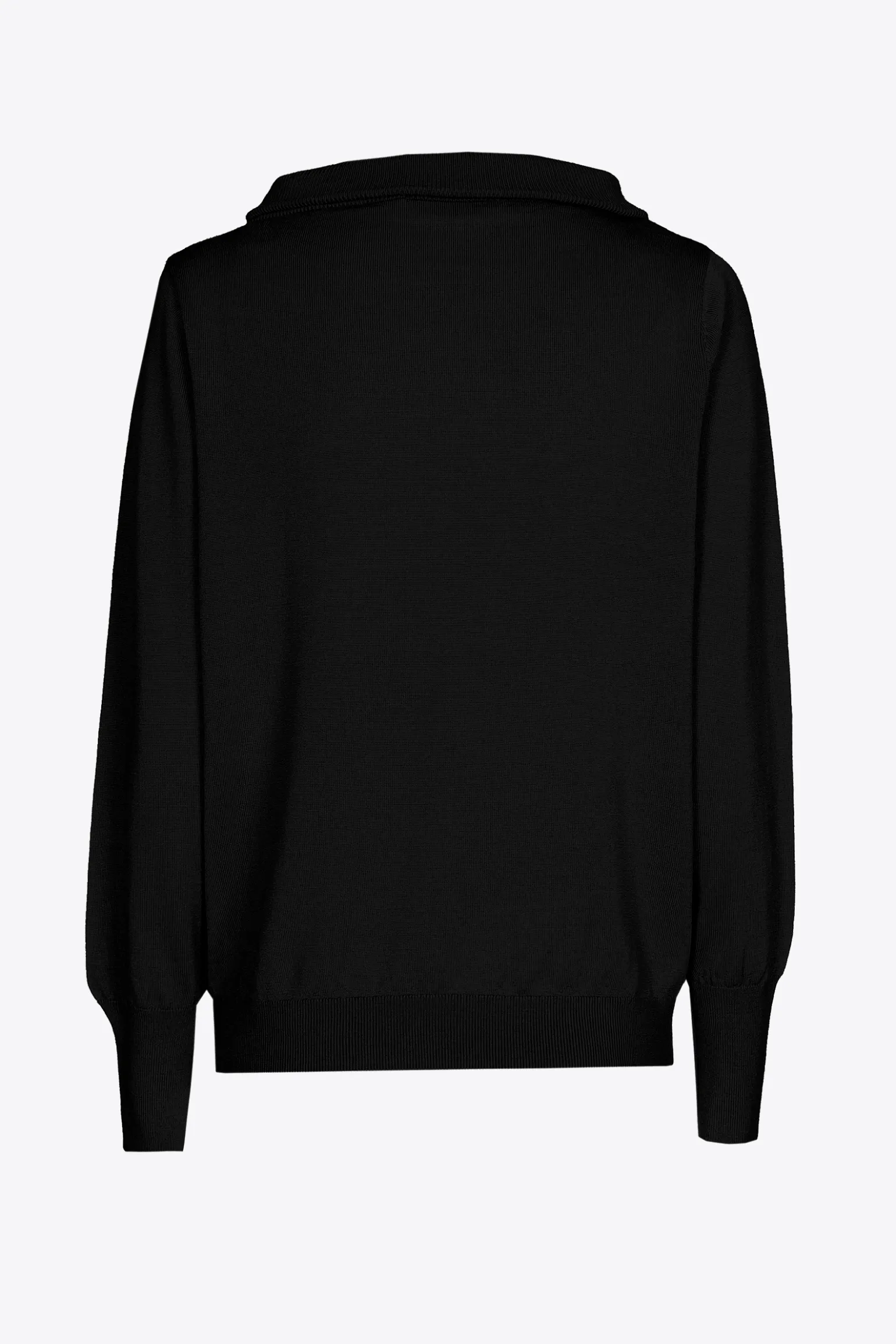 Wollpullover mit U-Boot-Ausschnitt