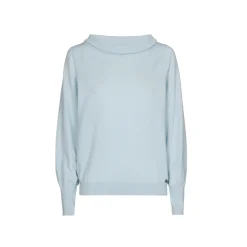 Wollpullover mit U-Boot-Ausschnitt