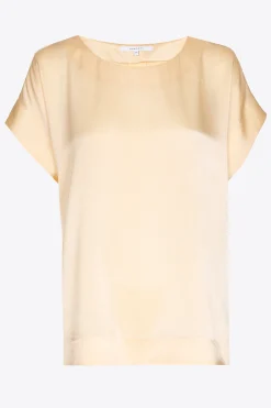 Zeitlose Bluse in Satin-Optik