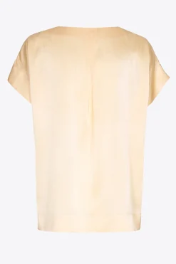 Zeitlose Bluse in Satin-Optik